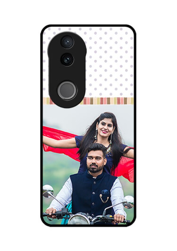 Vivo T4R 5G Custom Glass Phone Case - Cute Family Design