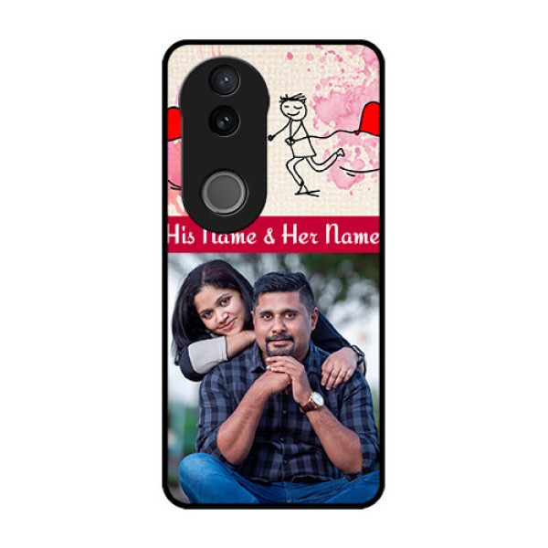 Vivo T4R 5G Custom Glass Phone Case - You And Me Case Design