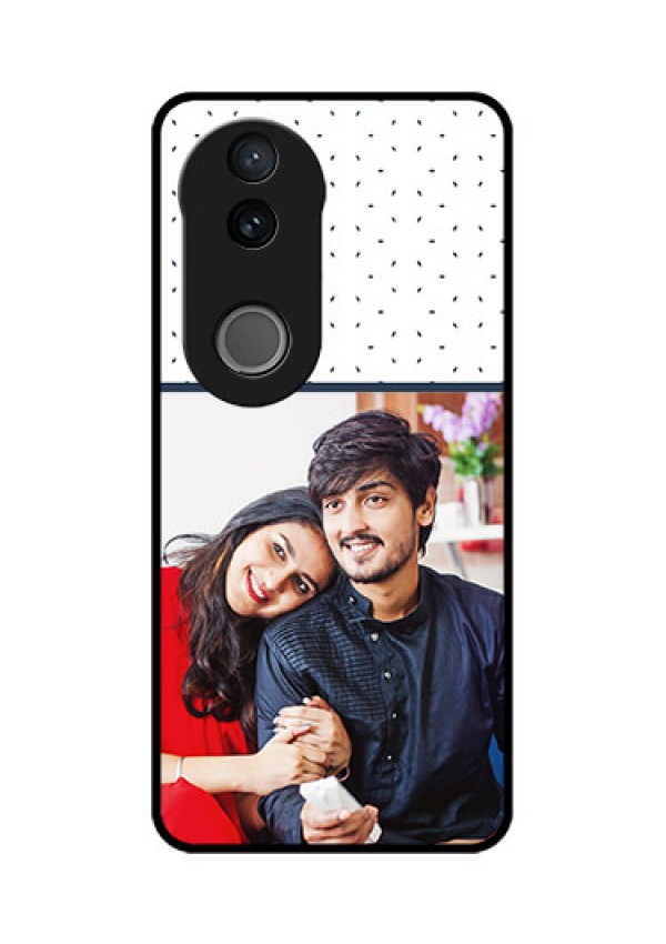 Vivo T4R 5G Custom Glass Phone Case - Premium Dot Design
