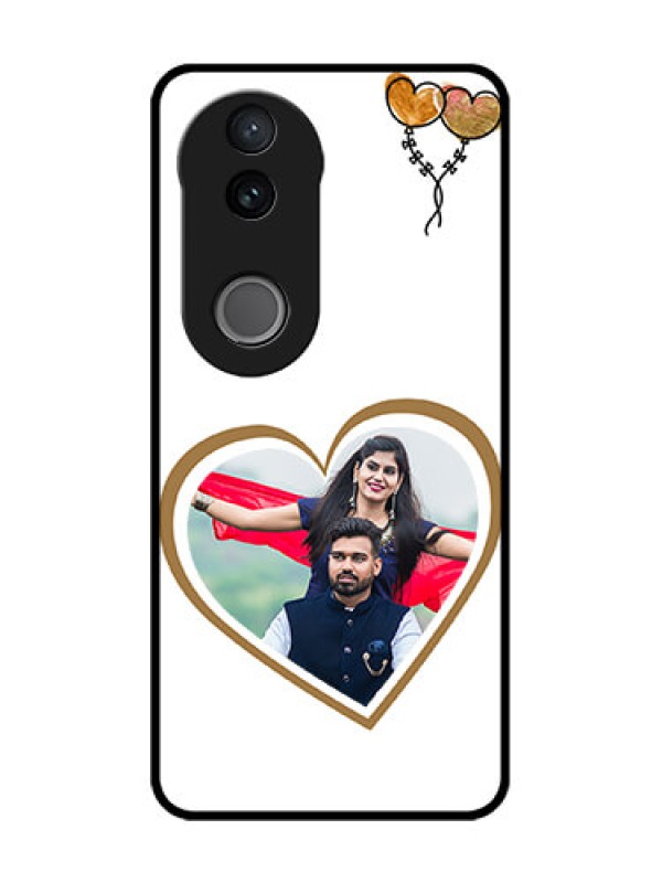 Custom Vivo T4R 5G Custom Glass Phone Case - You & Me Design