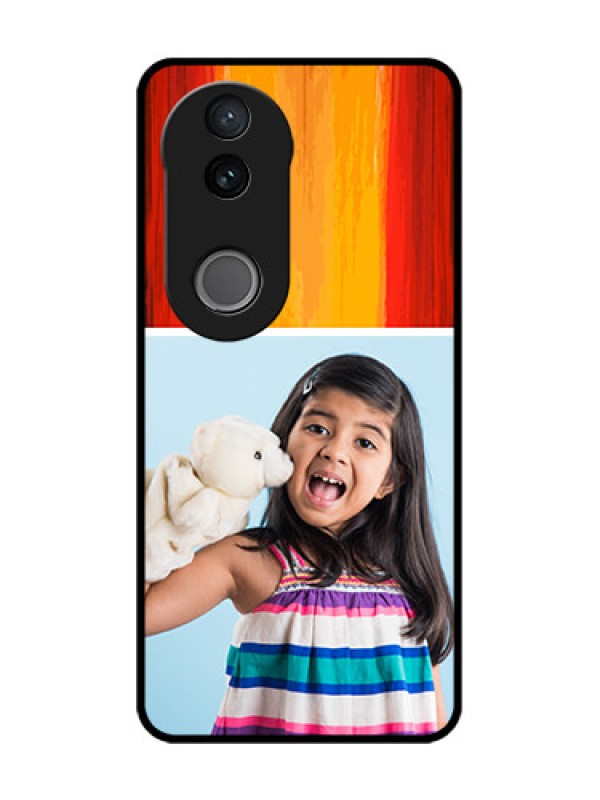 Custom Vivo T4R 5G Custom Glass Phone Case - Multi Color Design