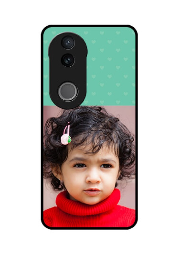 Vivo T4R 5G Custom Glass Phone Case - Lovers Picture Design