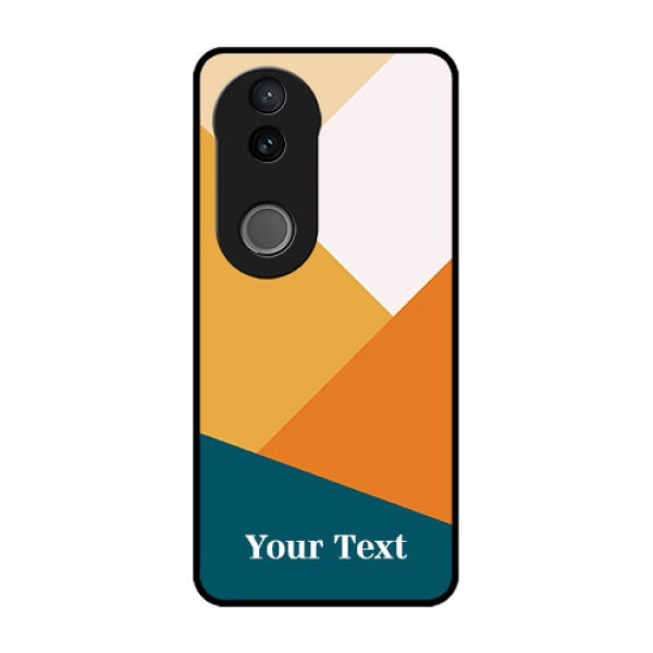 Vivo T4R 5G Custom Glass Phone Case - Stacked Multi - Colour Design Vivo T4R 5G Custom Glass Phone Case - Stacked Multi - Colour Design