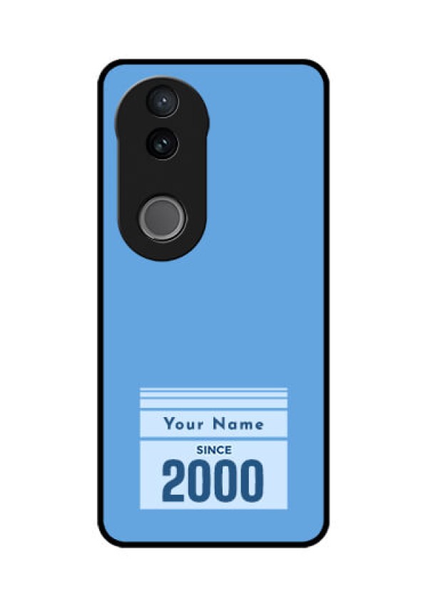 Vivo T4R 5G Custom Glass Phone Case - Custom Year Of Birth Design