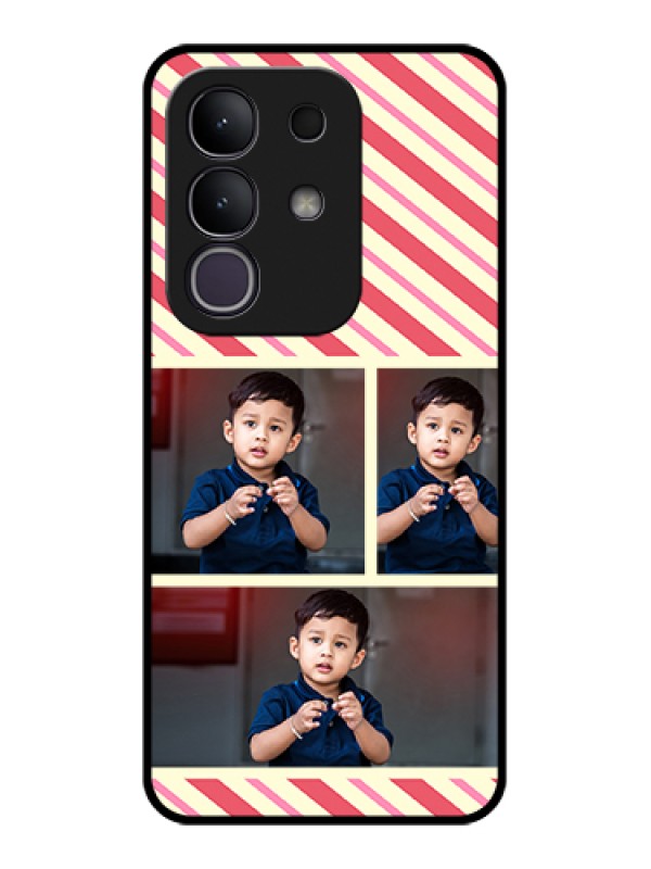 Custom Vivo T4x 5G Custom Glass Phone Case - Picture Upload Mobile Case Design