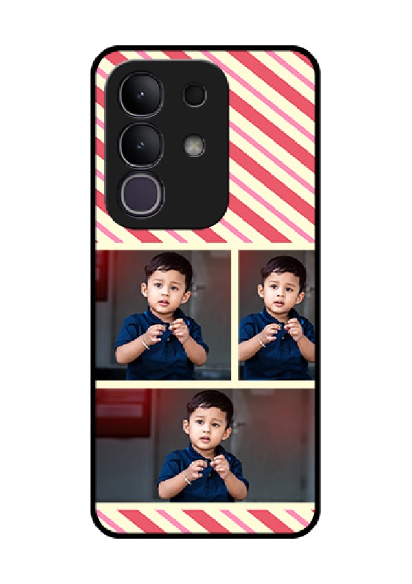 Vivo T4x 5G Custom Glass Phone Case - Picture Upload Mobile Case Design