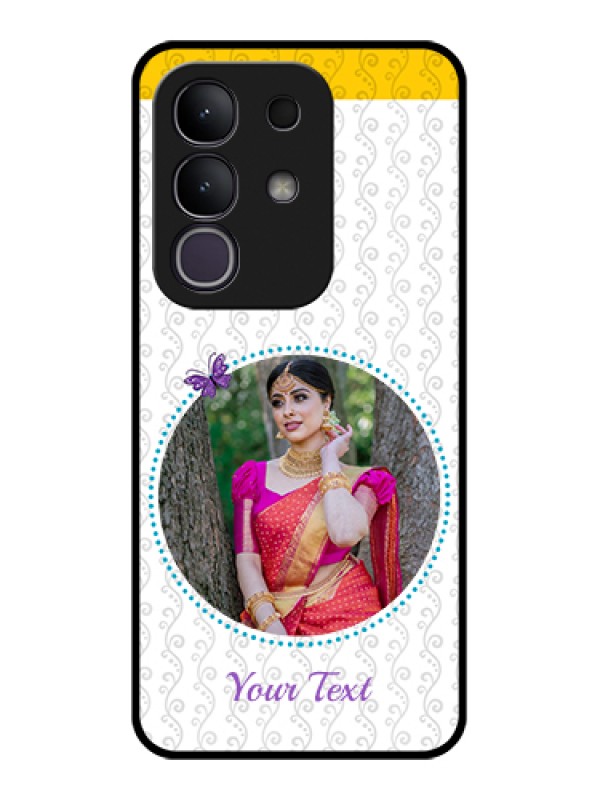 Custom Vivo T4x 5G Custom Glass Phone Case - Girls Premium Case Design