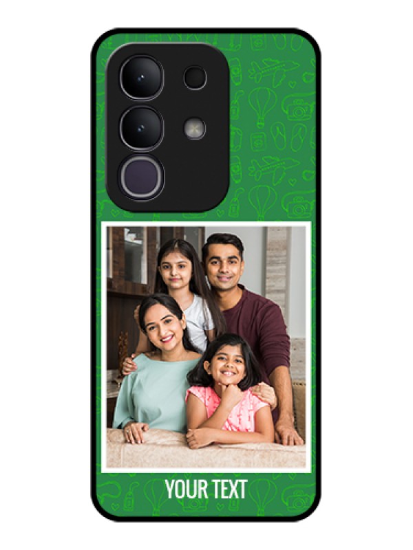 Custom Vivo T4x 5G Custom Glass Phone Case - Picture Upload Design