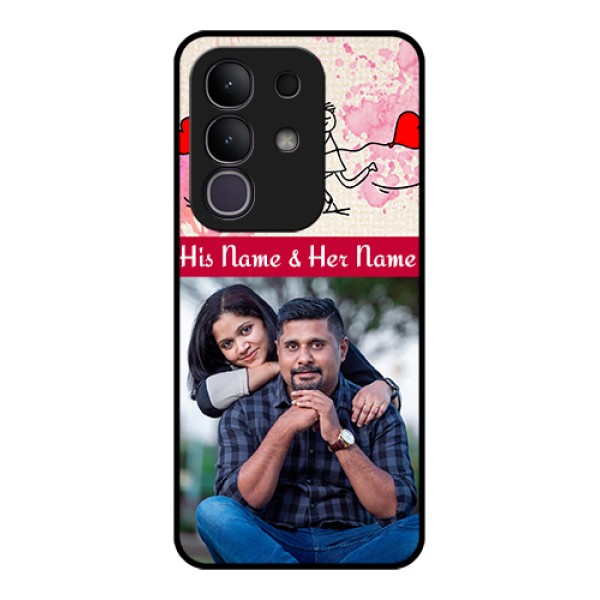 Vivo T4x 5G Custom Glass Phone Case - You And Me Case Design