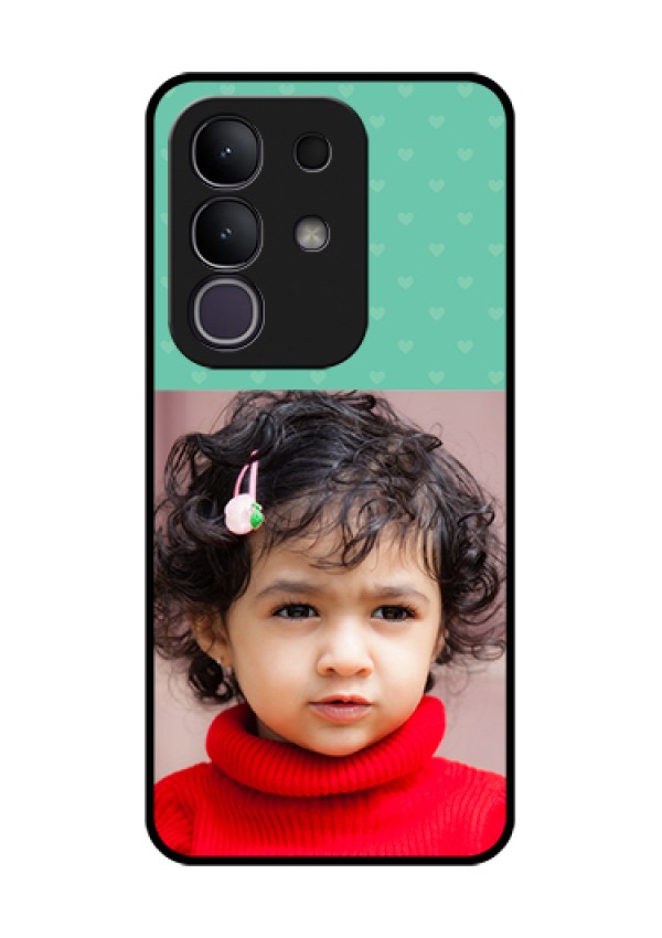 Vivo T4x 5G Custom Glass Phone Case - Lovers Picture Design