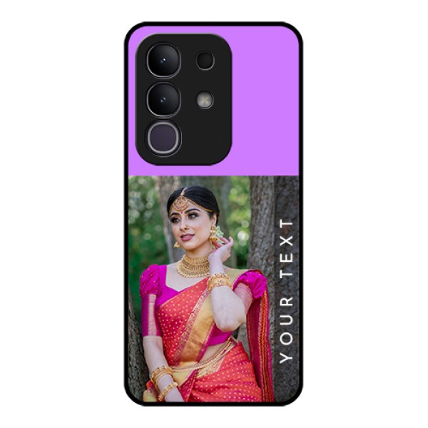 Vivo T4x 5G Custom Glass Phone Case - Birthday Icons Design