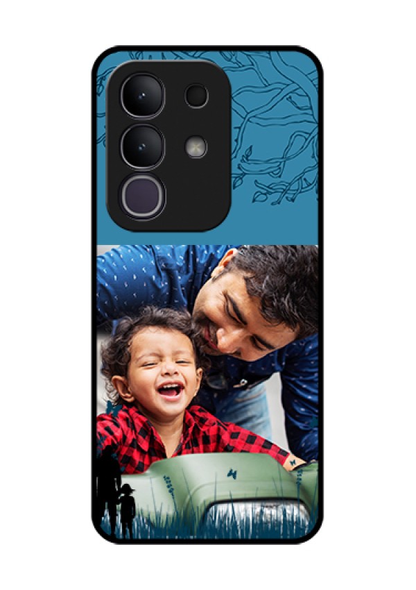 Vivo T4x 5G Custom Glass Phone Case - Best Dad Design