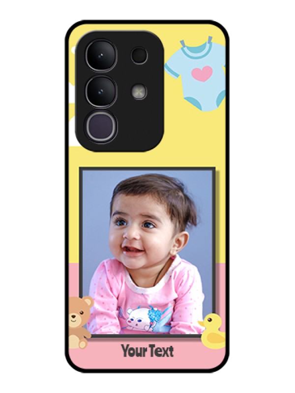 Custom Vivo T4x 5G Custom Glass Phone Case - Kids 2 Color Design