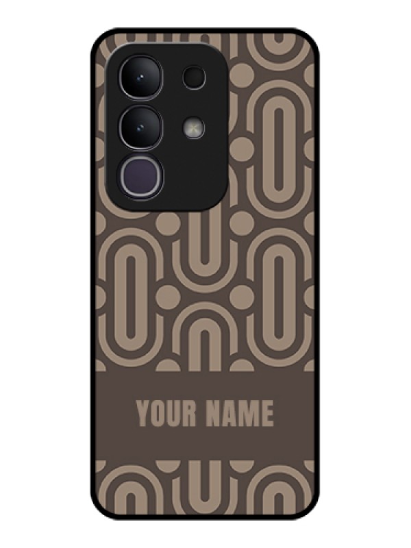 Custom Vivo T4x 5G Custom Glass Phone Case - Captivating Zero Pattern Design