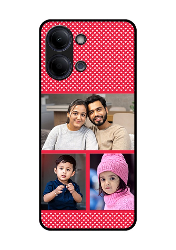 Vivo T5 Lite 44W 5G Custom Glass Phone Case - Bulk Photo Upload Design