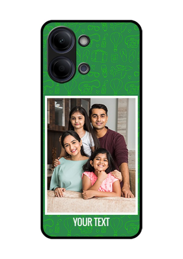 Vivo T5 Lite 44W 5G Custom Glass Phone Case - Picture Upload Design