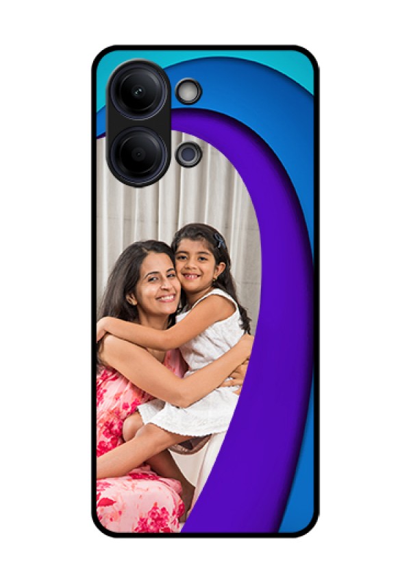 Vivo T5 Lite 44W 5G Custom Glass Phone Case - Simple Pattern Design
