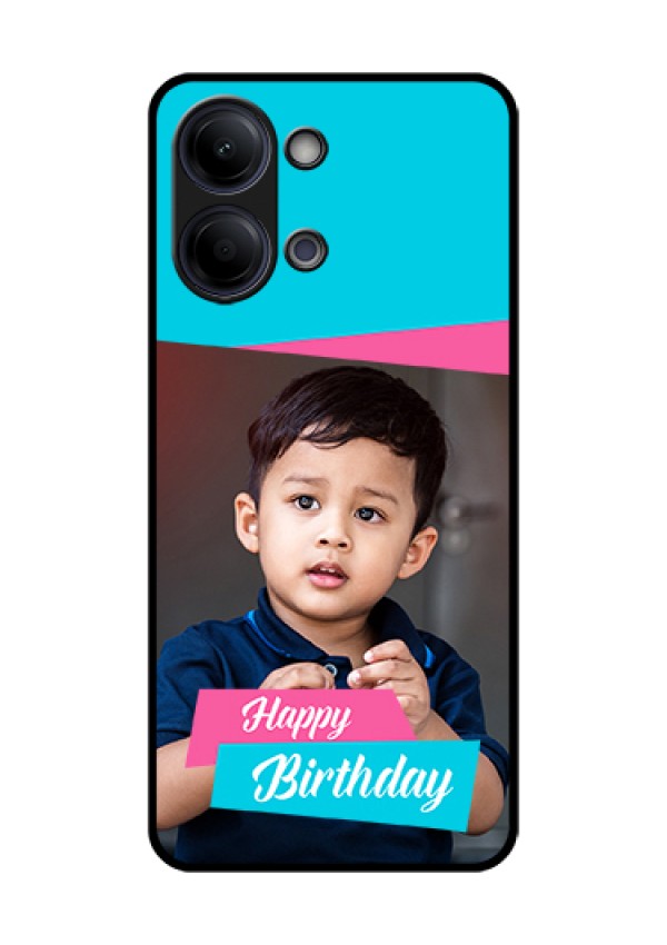 Vivo T5 Lite 44W 5G Custom Glass Phone Case - Image Holder With 2 Color Design