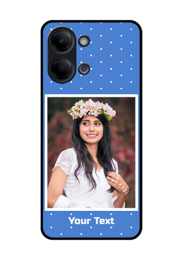 Vivo T5 Lite 44W 5G Custom Glass Phone Case - Polka Dots Design