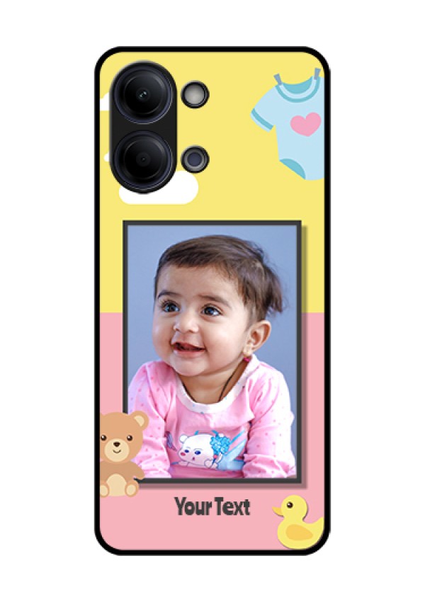 Vivo T5 Lite 44W 5G Custom Glass Phone Case - Kids 2 Color Design
