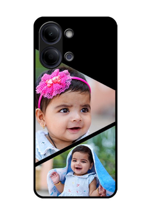 Vivo T5 Lite 44W 5G Custom Glass Phone Case - Semi Cut Design