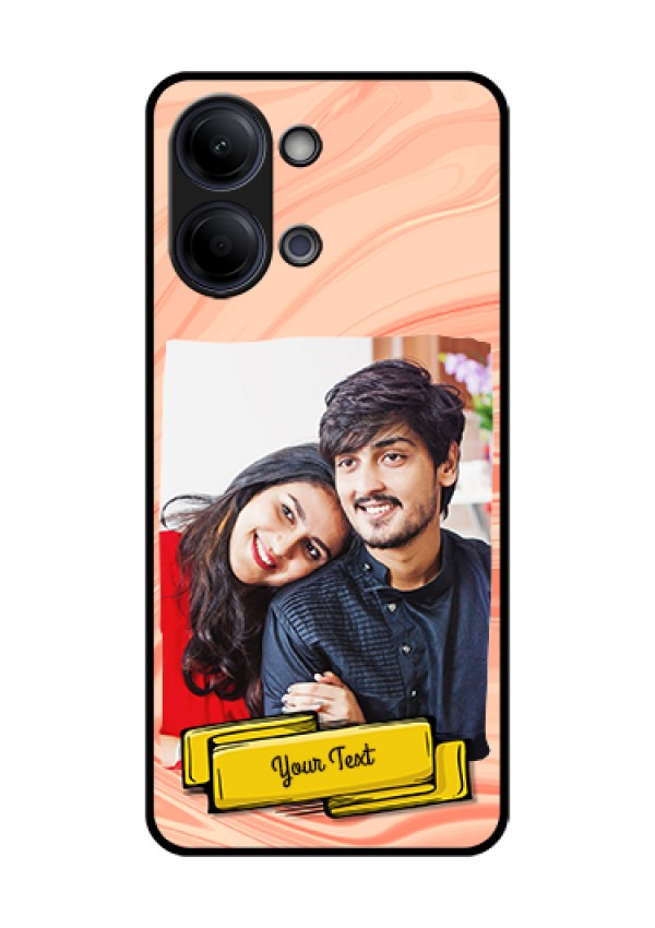 Vivo T5 Lite 44W 5G Custom Glass Phone Case - Marble Texture Design