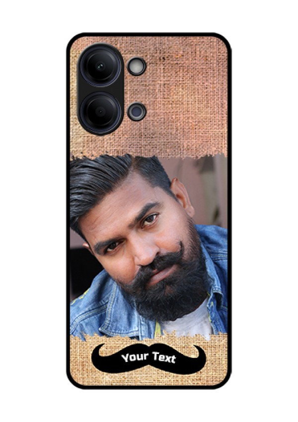 Vivo T5 Lite 44W 5G Custom Glass Phone Case - With Texture Design