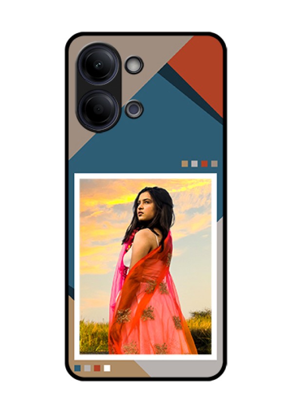 Vivo T5 Lite 44W 5G Custom Glass Phone Case - Retro Color Pallet Design