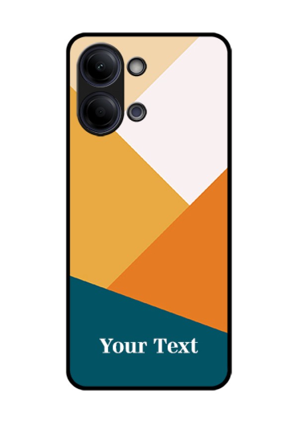 Vivo T5 Lite 44W 5G Custom Glass Phone Case - Stacked Multi - Colour Design