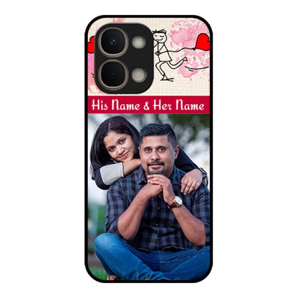 Vivo T5X 5G Custom Glass Phone Case - You And Me Case Design