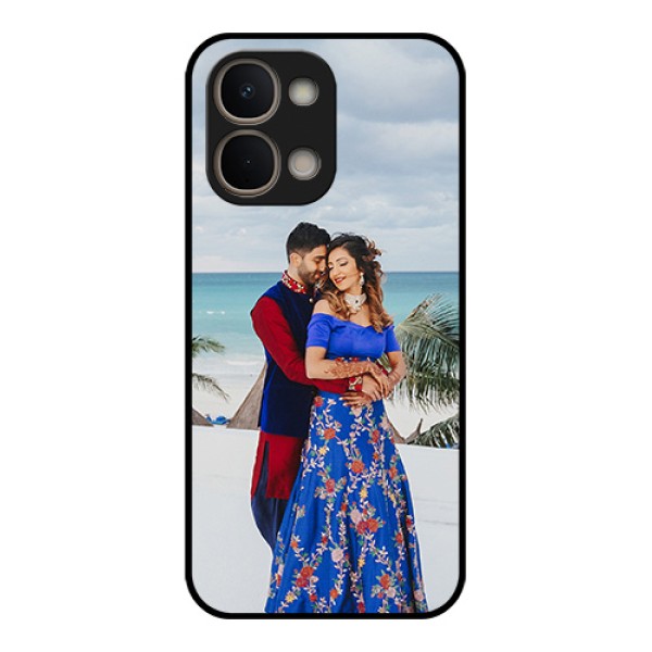 Vivo T5X 5G Custom Glass Phone Case - Upload Full Picture Design Vivo T5X 5G Custom Glass Phone Case - Upload Full Picture Design