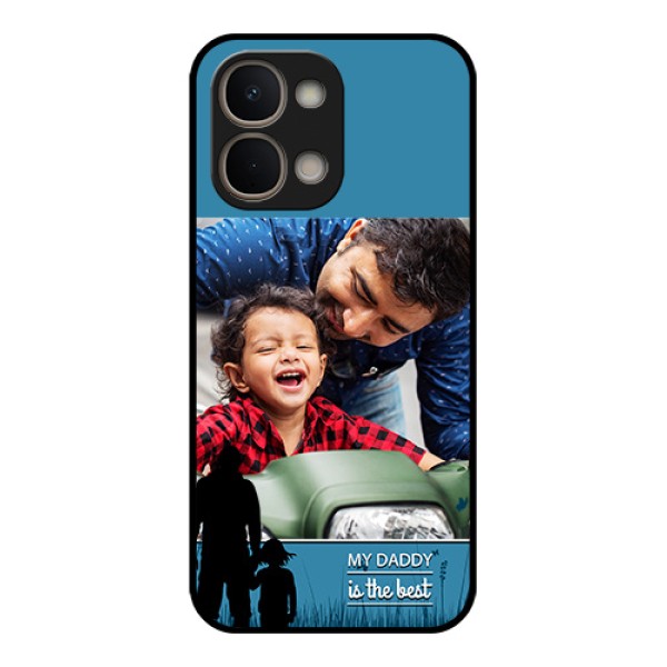 Vivo T5X 5G Custom Glass Phone Case - Best Dad Design