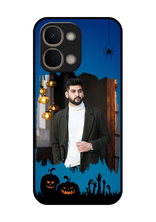 Vivo T5X 5G Custom Glass Phone Case - With Pro Halloween Design