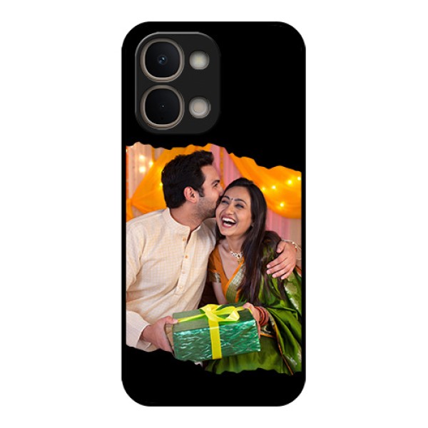 Vivo T5X 5G Custom Glass Phone Case - Tear - Off Design