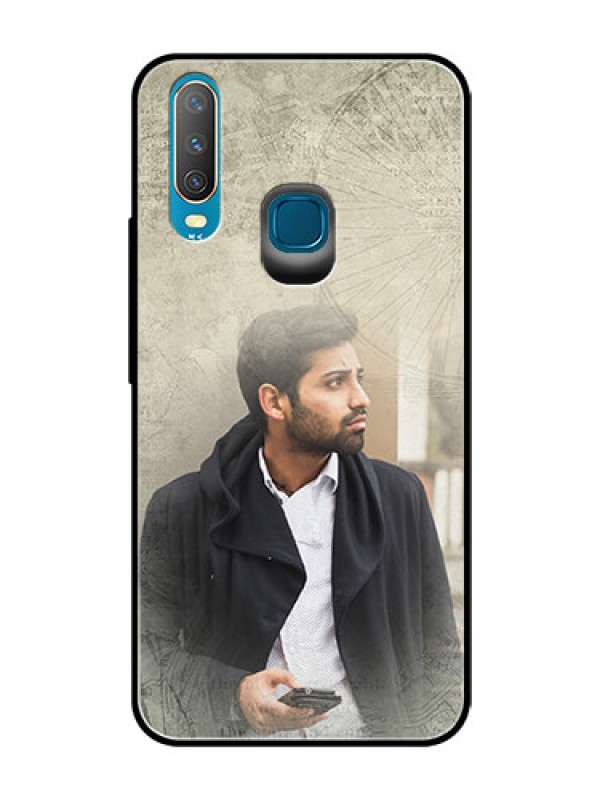 Custom Vivo U10 Custom Glass Phone Case  - with vintage design
