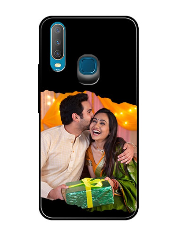 Custom Vivo U10 Custom Glass Phone Case - Tear-off Design