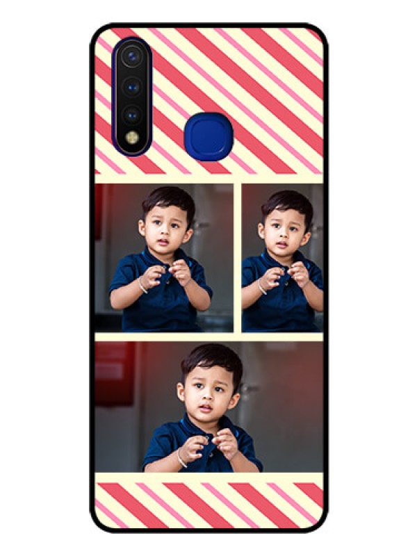 Custom Vivo U20 Personalized Glass Phone Case  - Picture Upload Mobile Case Design