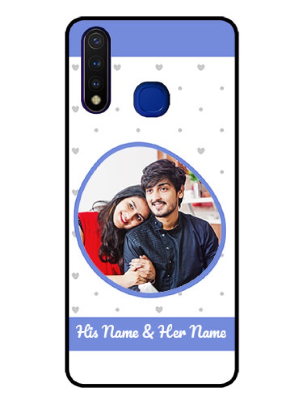 Custom Vivo U20 Photo Printing on Glass Case  - Premium Case Design