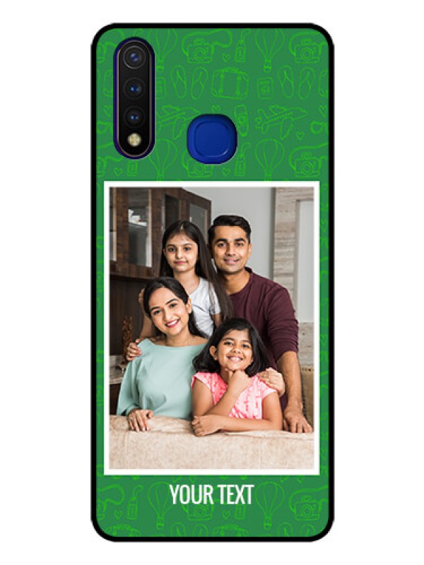 Custom Vivo U20 Personalized Glass Phone Case  - Picture Upload Design
