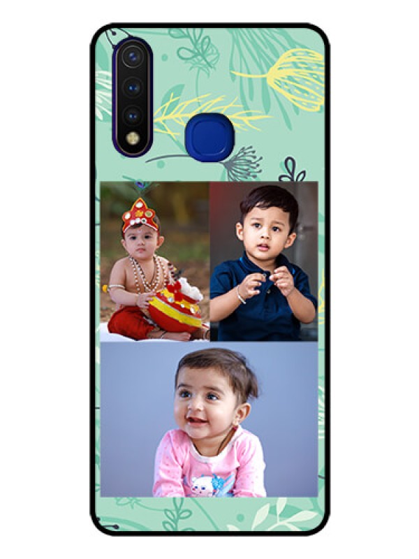 Custom Vivo U20 Photo Printing on Glass Case  - Forever Family Design 