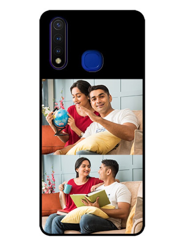 Custom Vivo U20 2 Images on Glass Phone Cover