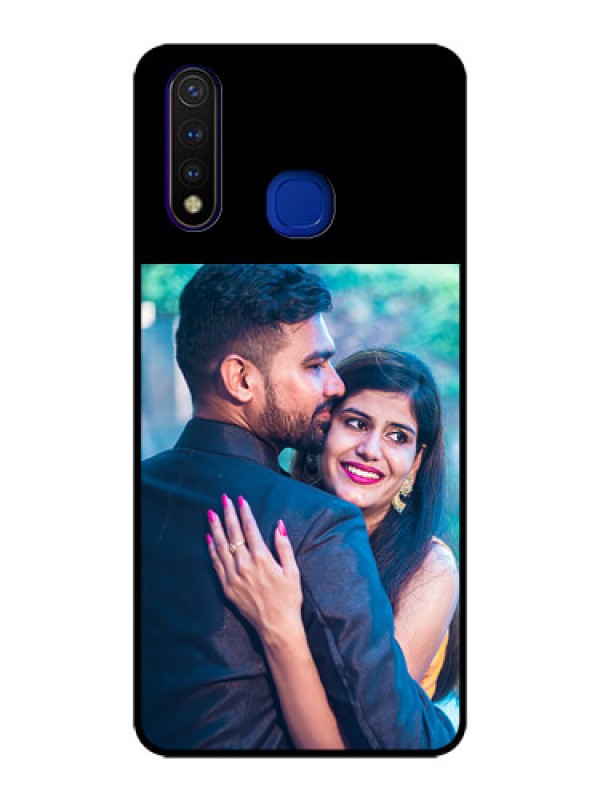 Custom Vivo U20 Custom Glass Phone Case - Upload Full Picture With Custom Color Design