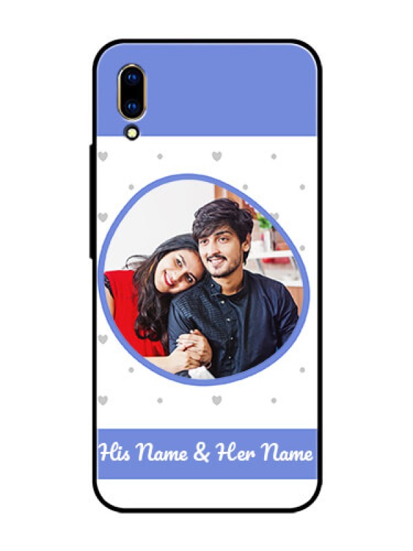 Custom Vivo V11 Pro Photo Printing on Glass Case  - Premium Case Design