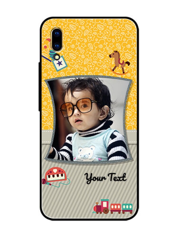 Custom Vivo V11 Pro Personalized Glass Phone Case  - Baby Picture Upload Design