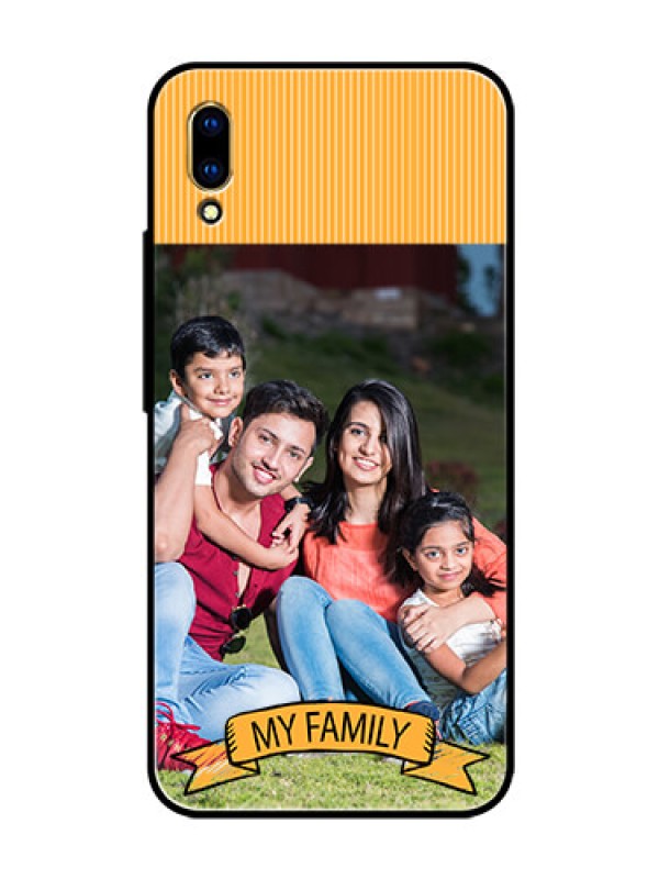 Custom Vivo V11 Pro Custom Glass Phone Case  - My Family Design