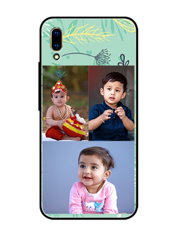 Custom Vivo V11 Pro Photo Printing on Glass Case  - Forever Family Design 