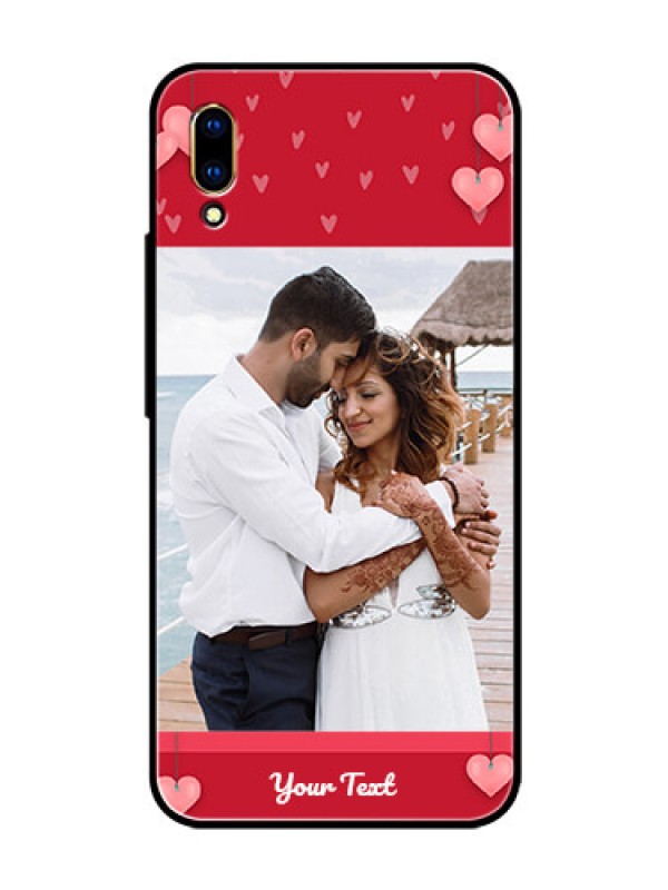 Custom Vivo V11 Pro Custom Glass Phone Case  - Valentines Day Design