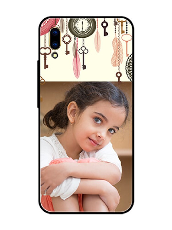 Custom Vivo V11 Pro Custom Glass Mobile Case  - Boho Style Design