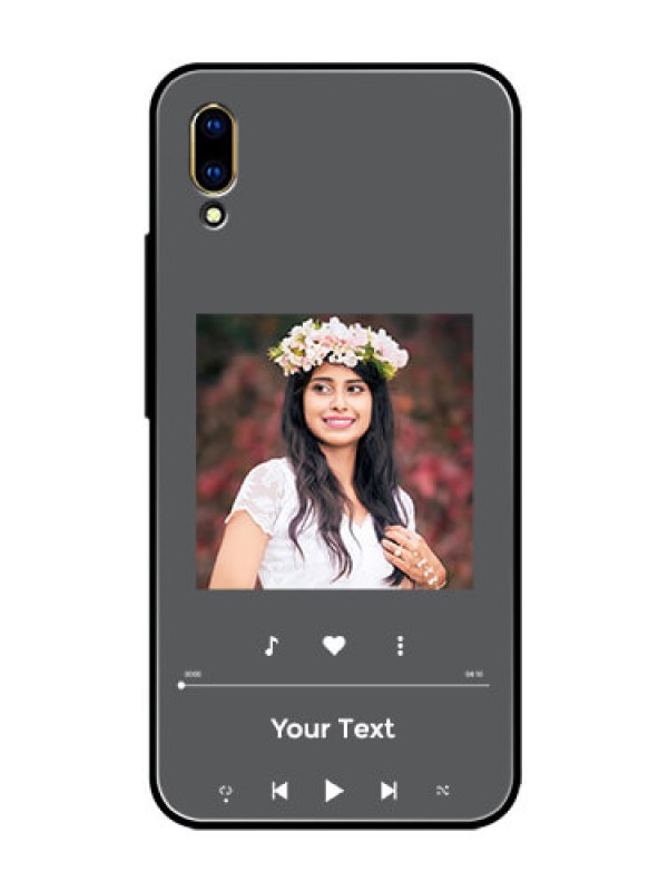 Custom Vivo V11 Pro Custom Glass Mobile Case - Play The Music Design