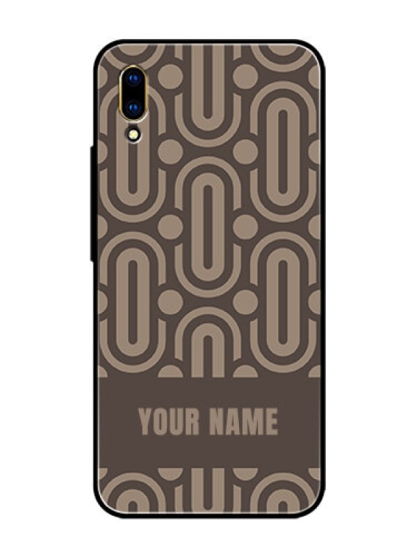 Custom Vivo V11 Pro Custom Glass Phone Case - Captivating Zero Pattern Design